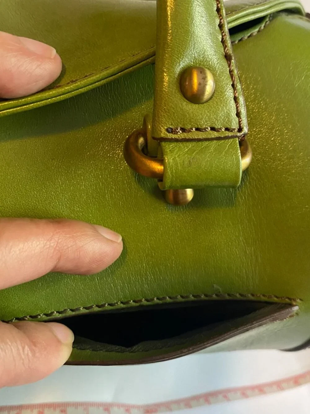 Maxx Leather Top Handle Bag